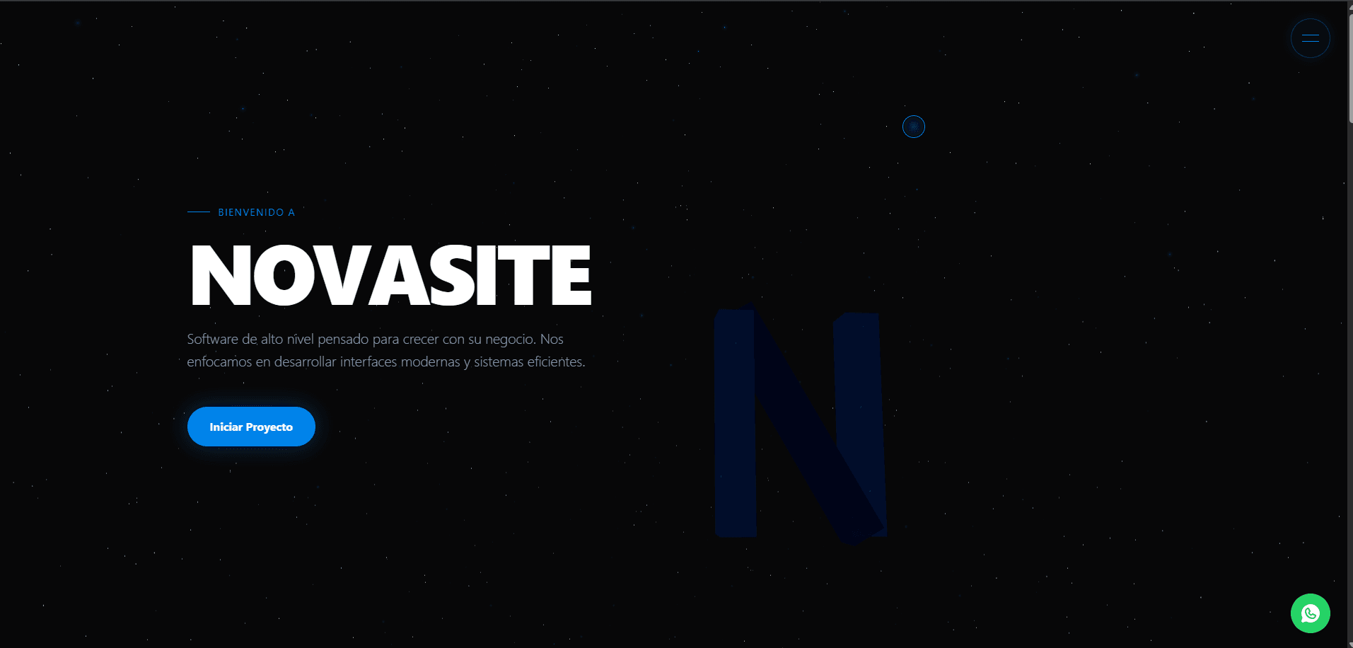 NovaSite website